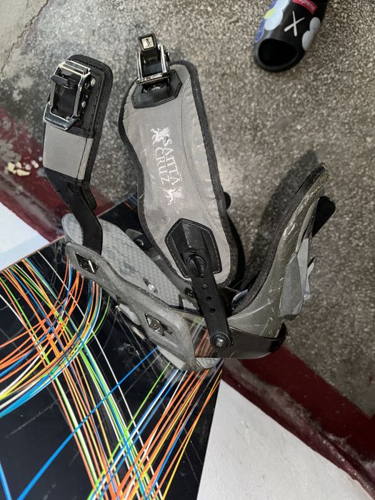 Placa snowboard Volkl Booster 160 + legaturi santa cruz