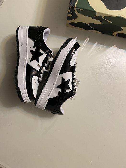 кроссовки BAPESTA черные