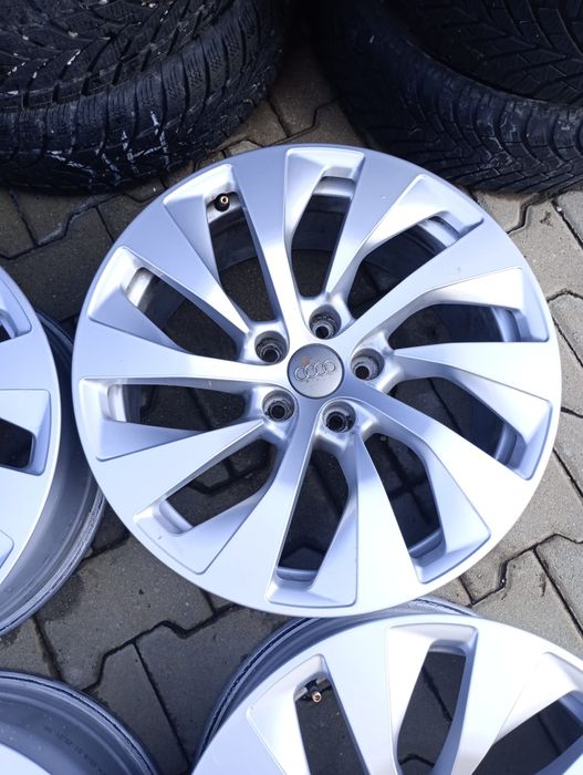 4jante aliaj 5x112 R18originale audi A3 A4 A5 A6 A8 Q5 allroad Quattro