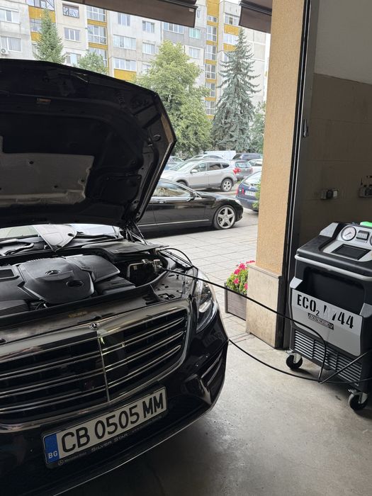 Зареждане с газ R744 мерцедес,ауди,фолксваген