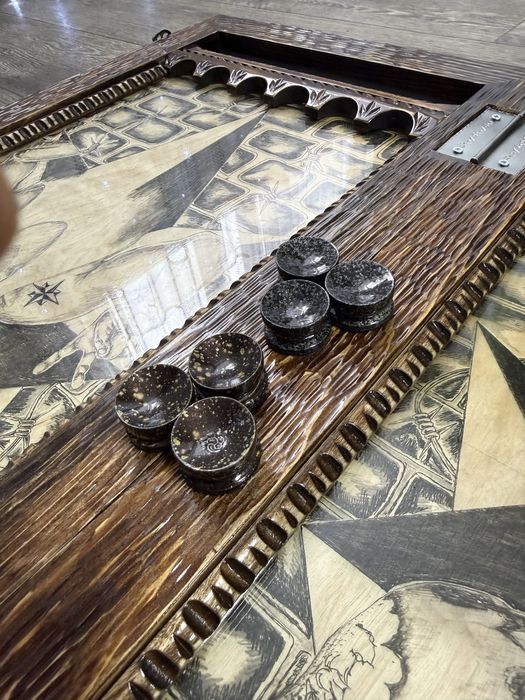 Нарды ручной работы