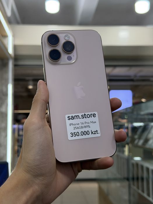 Продам Iphone 16 pro max 256GB 89%