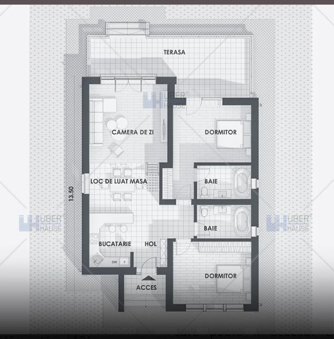 Casa pe comanda in Serbanesti -Bacau