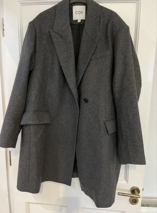 COS wool and cashmere blend oversized coat