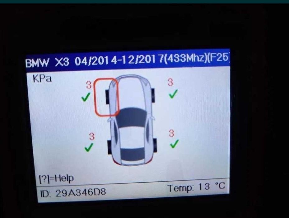 senzori presiune aer Bmw seria 5, 6,7, F10,f11,X3 f25, X4 f26,  X1 E84