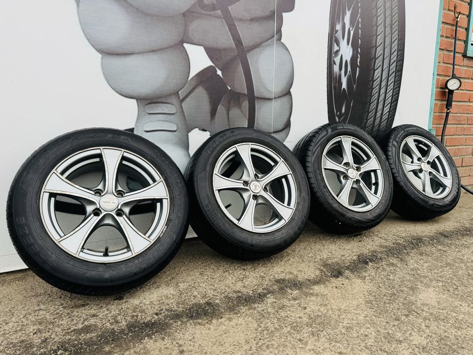 Диски NZ R14 4,98 с летней резиной!