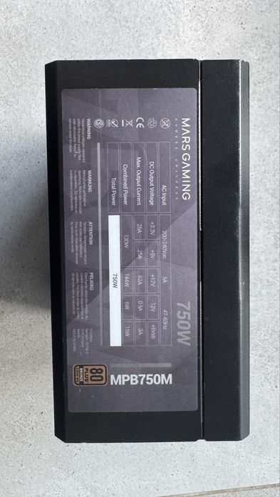 Sursa modulara Mars Gaming 750W