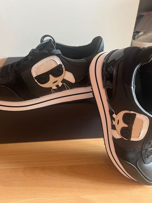 Karl Lagerfeld кожени спортни обувки