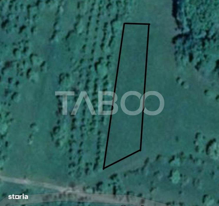 Teren pretabil cabana sau gradina 1670 mp zona deosebita Sibiel
