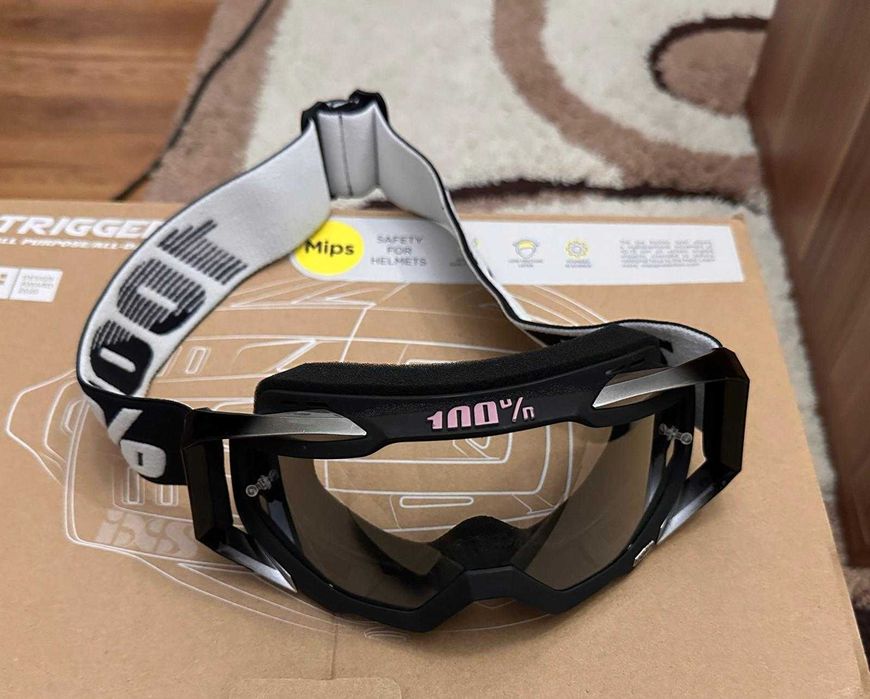 Casca FULL FACE IXS TRIGGER FF Enduro + Ochelari Enduro 100%