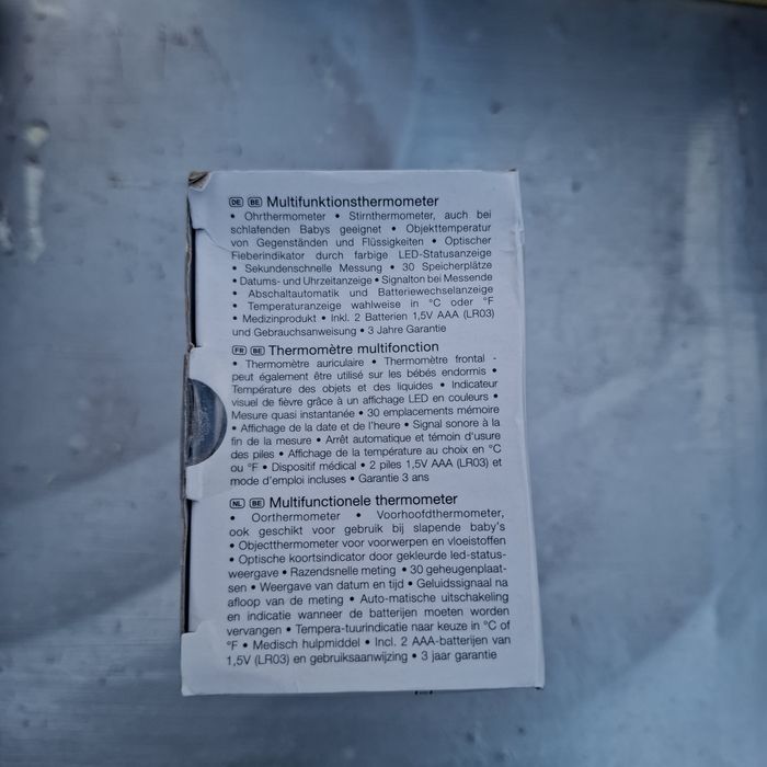 Termometru digital pentru copii,afișaj digital , nou,  provenienta Belgia