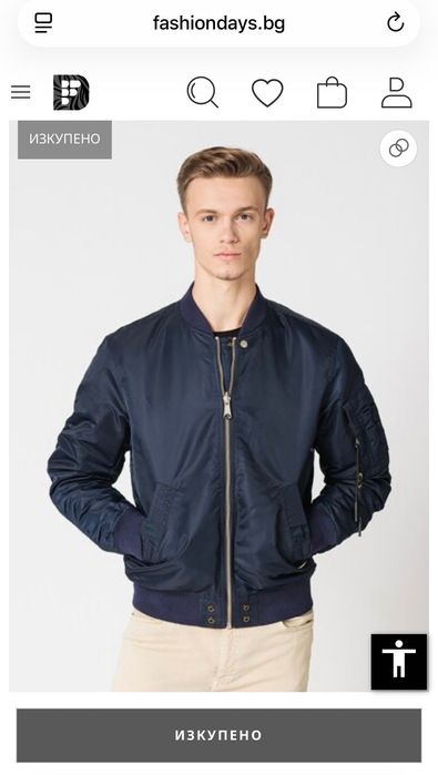 Diesel мъжко бомбер яке размер L