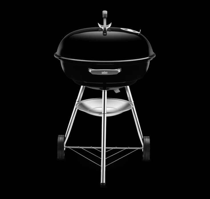 Угольный гриль Weber Compact Kettle 57 см, с гарантией 5 лет.