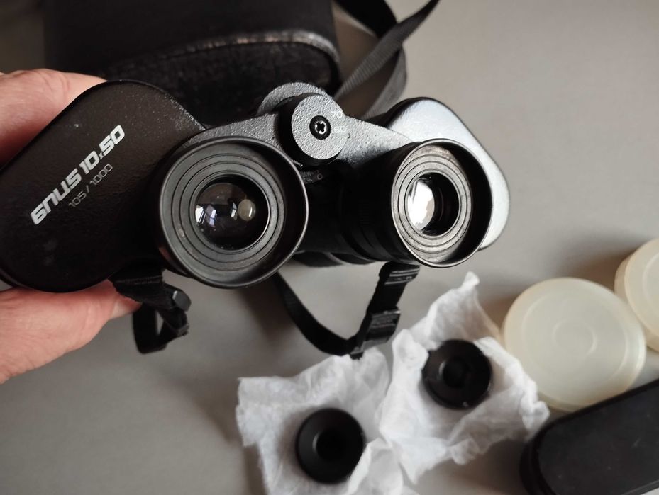 ТОП  Съветски Бинокъл БПЦ 10 х 50 --TENTO--MADE IN СССР