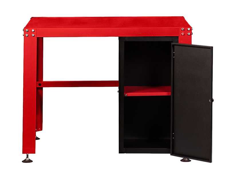 Верстак слесарный с тумбой KINGFORCE