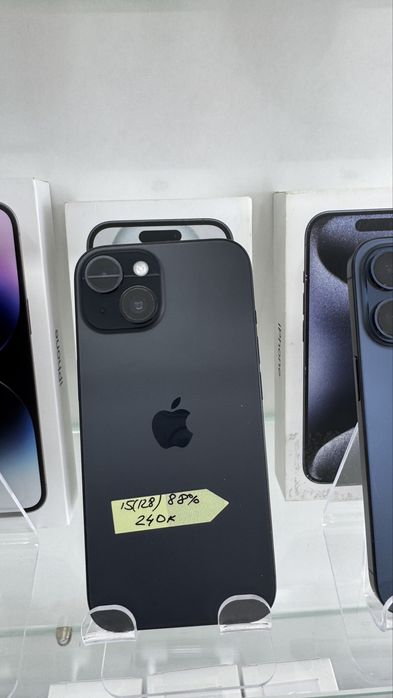 Iphone 15(128)black,айфон 15(12) Павлодар