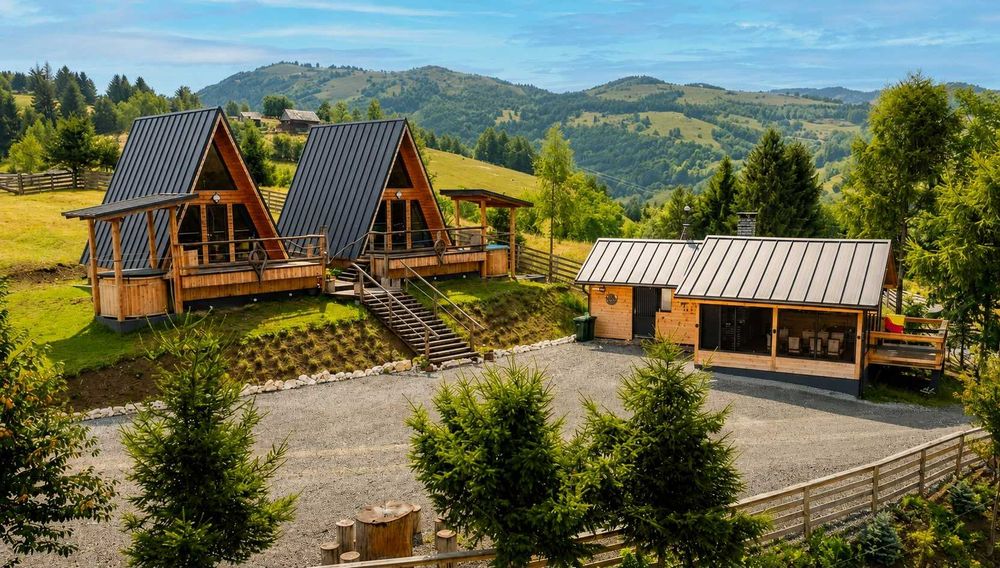 Cabane A frame -ciubăr - foisor
