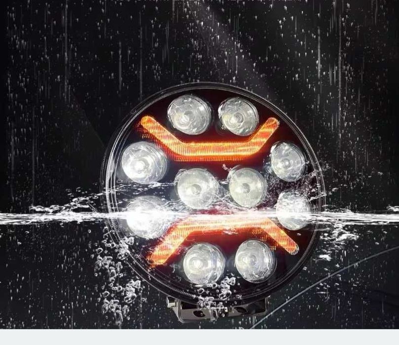 Лед халогени , за джипове и камиони ,10 инча