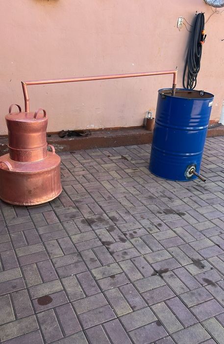 Vând cazan de țuică(palinca) din cupru alimentar