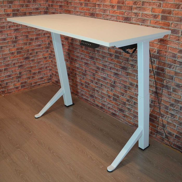 Birouri reglabile electric pe inaltime TerrA2y White-137x67cm