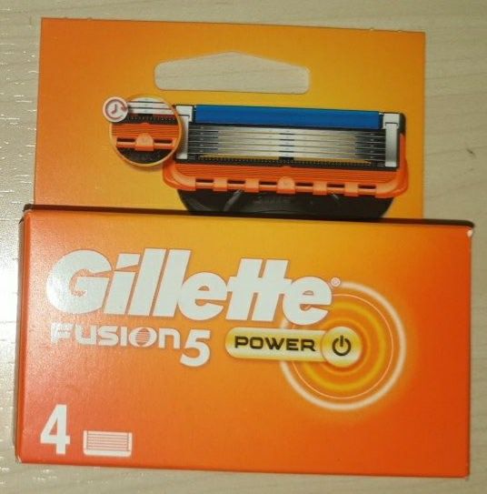 Set 4 rezerve Gillette Fusion power sigilat