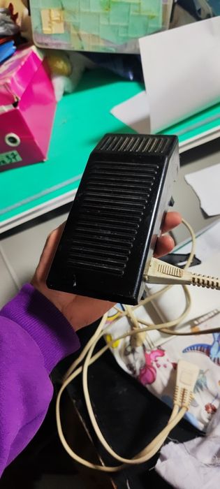 Педаль и двигатель для швейной машинки