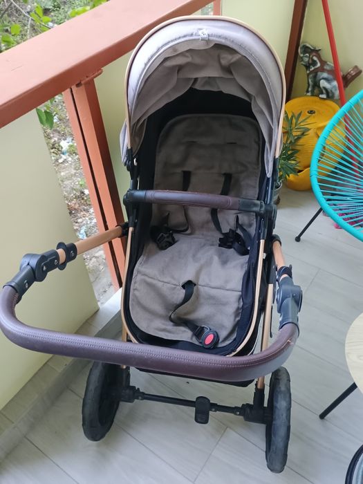Бебешка количка кобинирана+зимен чувал