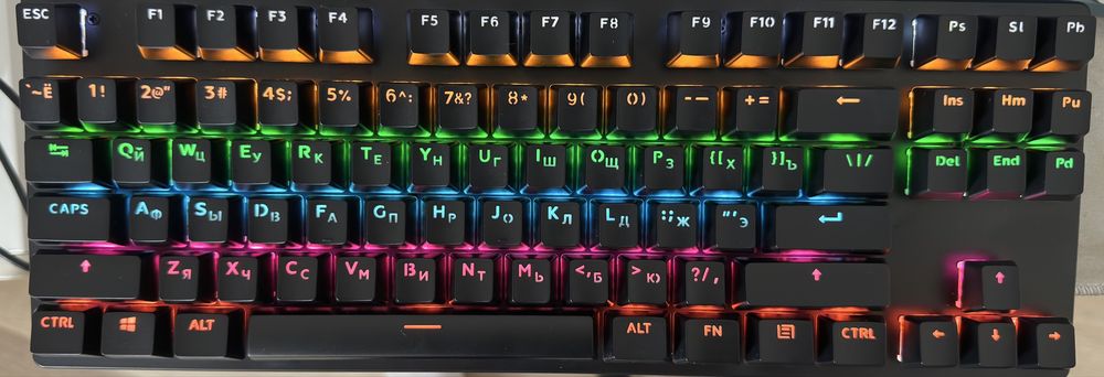 Механическая клавиатура LEAVEN K550 blue switches