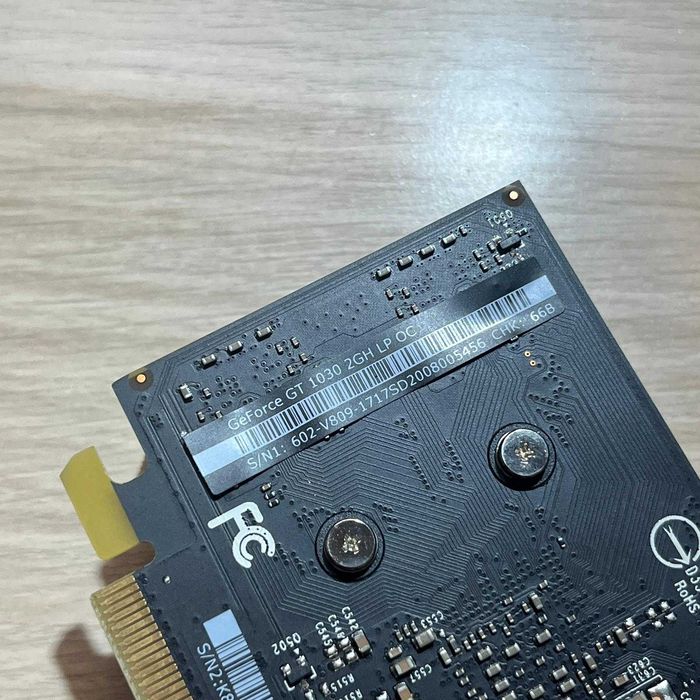 Placa Video Nvidia GT1030 2GB Low Profile