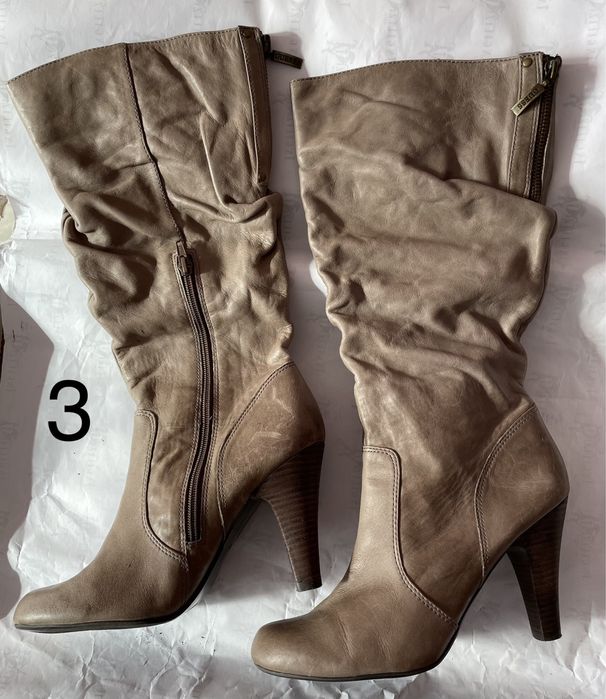 Ботуши естествена кожа, различни модели.