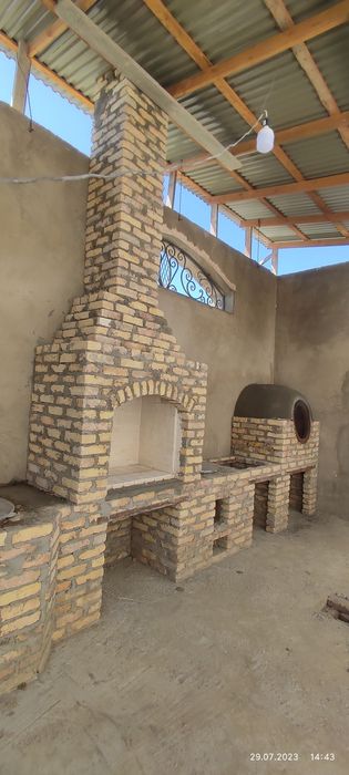 Летний кухня. Барбекю. Мангал. Турецкий тандир. Ва Хар хил турдаги печ