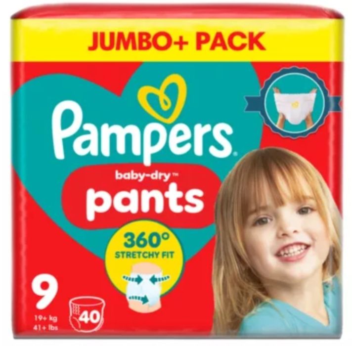 Vand Pampers nr 9