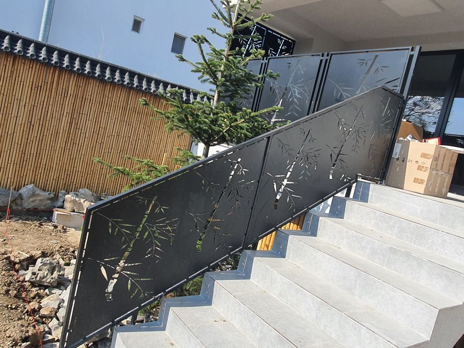 Balustrade tabla decupata CNC