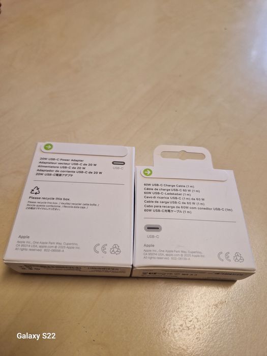 İPhone Usb  -C 20W + Cablu 60w
