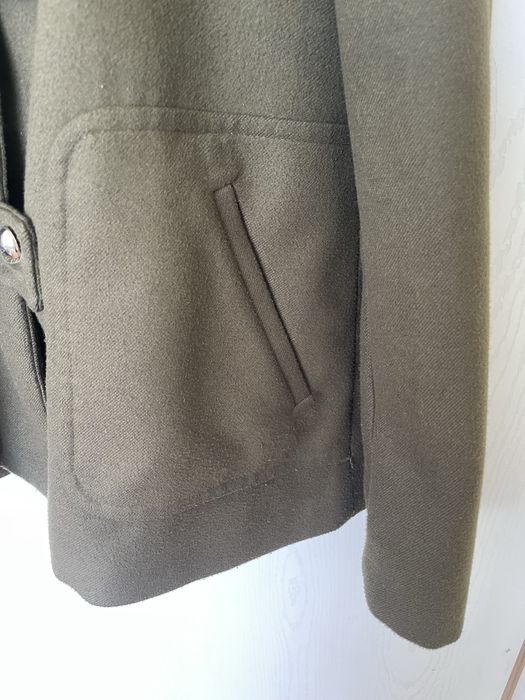 Дамско палто ZARA зелено XS