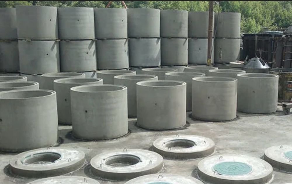 ЖБИ Кольца, крышка и днище