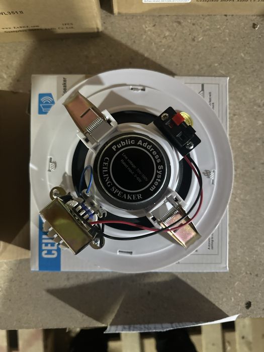 Потолочный динамик 3-6W для систем оповещения