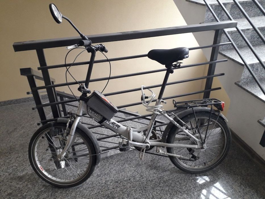 Bicicletă pliabilă Romet Rambler - cadru aluminiu - roti 20 inch