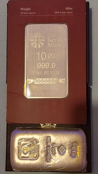 Argint 999,9 Monede si Lingouri