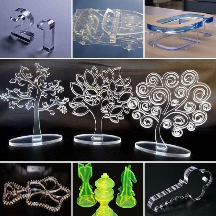 Оргстекло, акрил, ПЭТ пластик, АБС пластик и др. Обработка