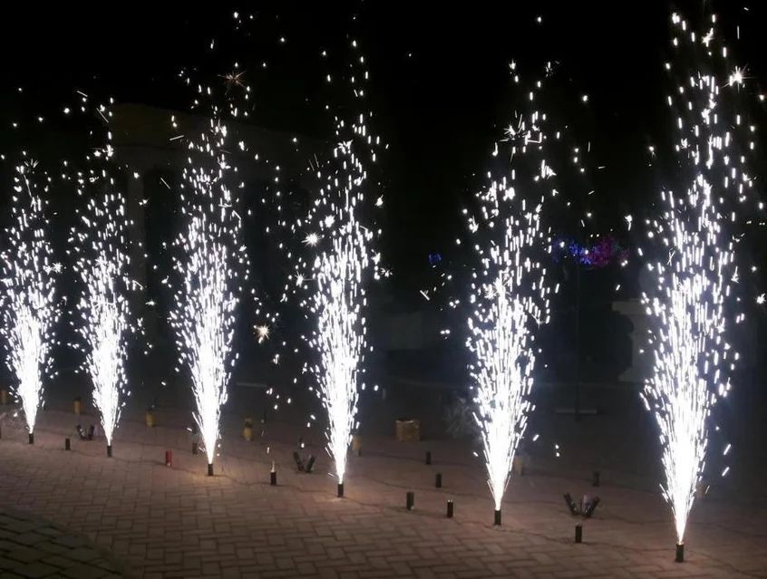 Холодный фонтан Астана Салюты