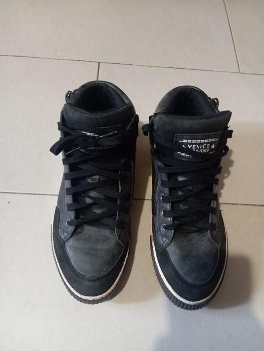 Adidasi înalți cu fermoar Venice