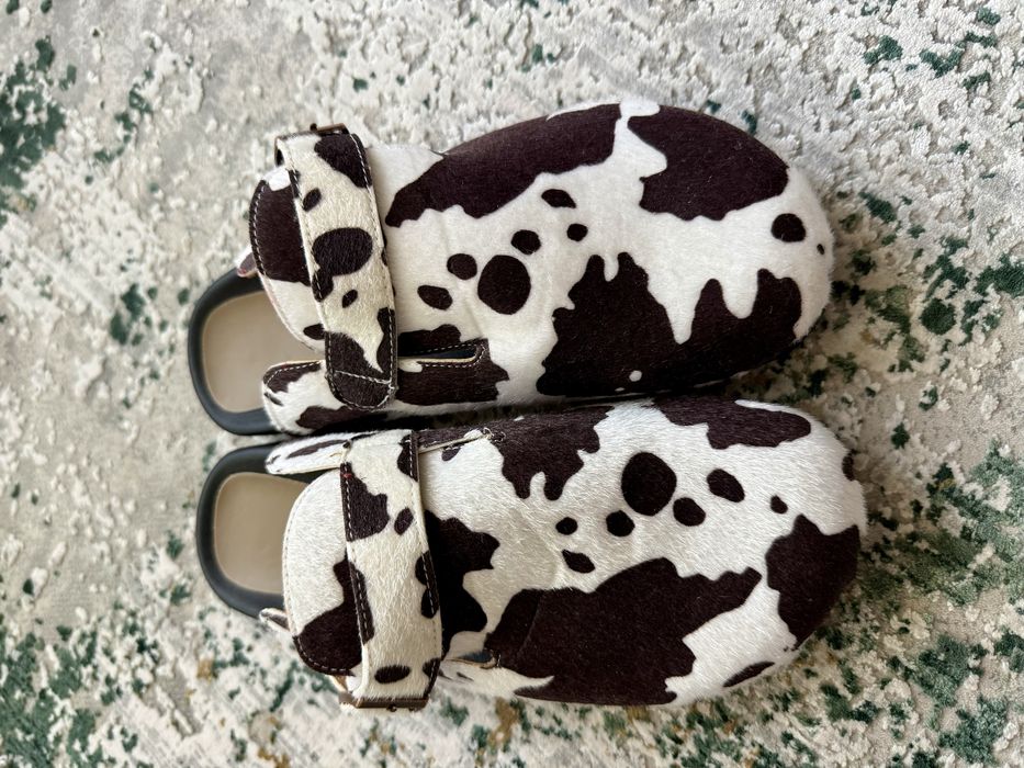 Saboți cow print