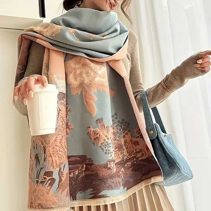 Дамски шалове - различни модели