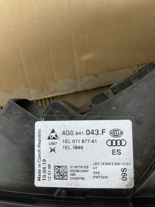 Audi A6 C7, faruri complete xenon led facelift, stanga si dreapta