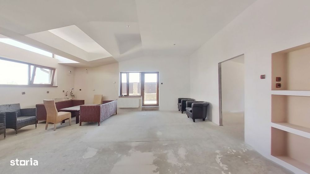 Casa insiruita pe un singur nivel cu 4 camere in Cartierul Verde