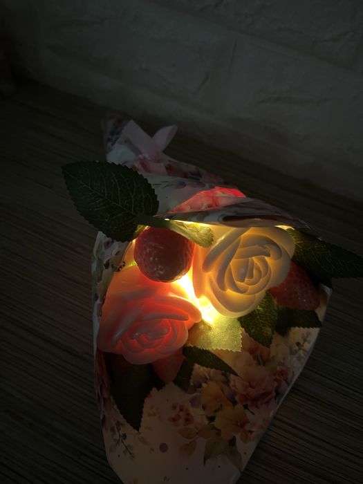 Букет из мыла ручной работы