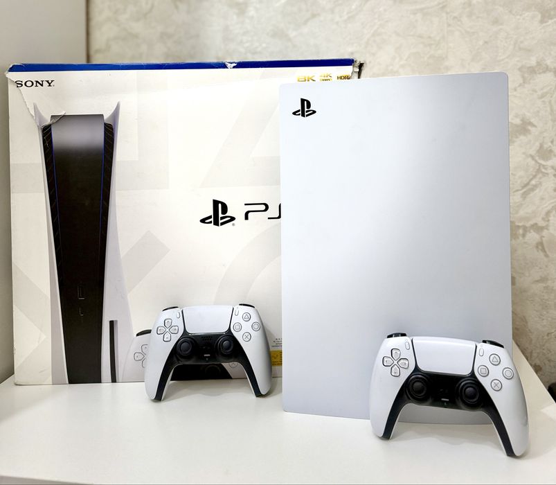 Playstation5 ps5 плейстейшен5 пс5 с дисководом+60игр