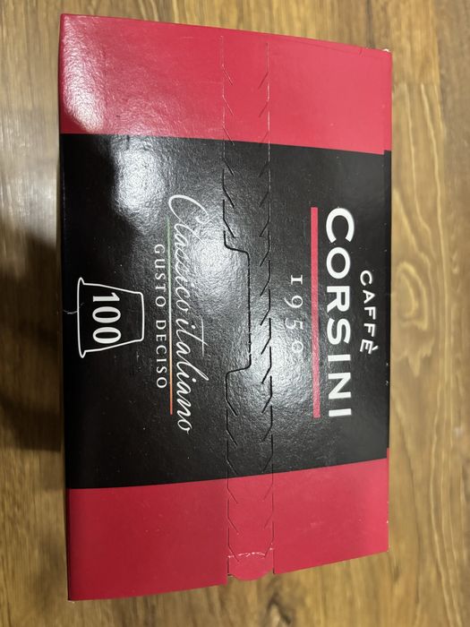 100 capsule cafea Caffè Corsini compatibile Nespresso