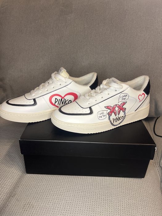 PINKO Sneakers Rodano Basket, marime 41, noi